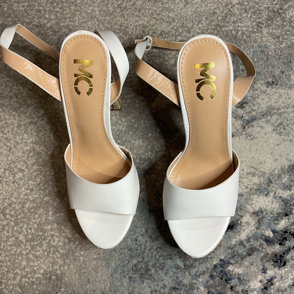 Weslyn Rainbow Raffia Platform Sandals - Size 7 (NWOB) - Picture 12 of 12